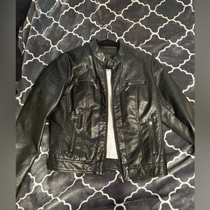 Great quality joujou leather jacket size large